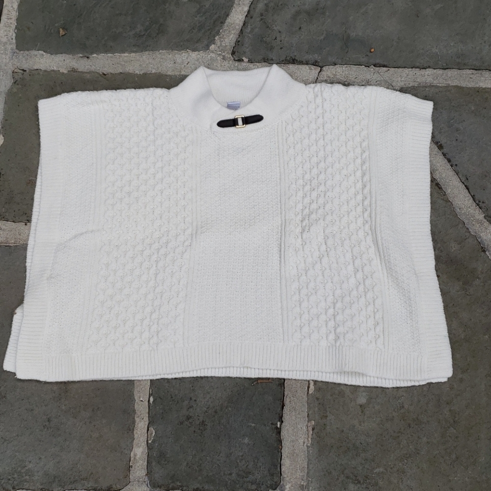 Beautiful Ivory Knit Poncho by Janie & Jack